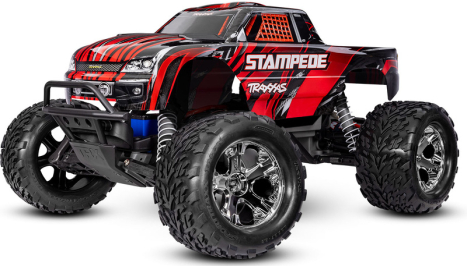 RC auto Traxxas Stampede 1:10 HD RTR, červené