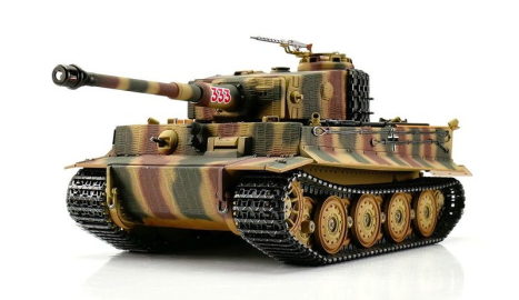 RC tank Tiger I neskoršia verzia 1:16 IR, maskáč