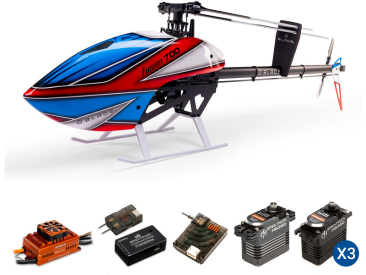 RC vrtuľník Blade Fusion 700 Kit Super High Performance Combo