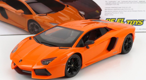 Re-el toys Lamborghini Aventador Lp700-4 2011 1:14 oranžová