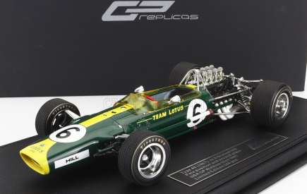 Repliky Lotus F1 49 N 6 Pole Position a 2. miesto v USA 1967 Graham Hill 1:18 Zelená žltá