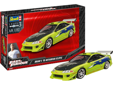 Revell Mitsubishi Eclipse 1995 (Rýchlo a zbesilo) (1:25) (sada)