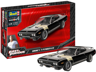 Revell Plymouth GTX 1971 (Rýchlo a zbesilo) (1:24) (sada)