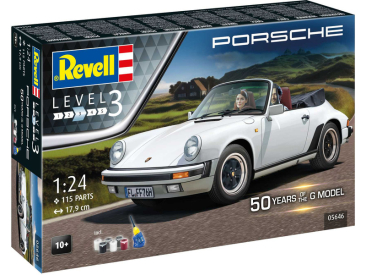 Revell Porsche 911 G-Model 50th Anniversary (1:24) (darčeková sada)