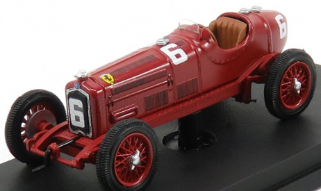 Rio-models Alfa romeo F1 P3 Tipo B N 6 Winner Montreux Gp 1934 C.f.trossi 1:43 Červená