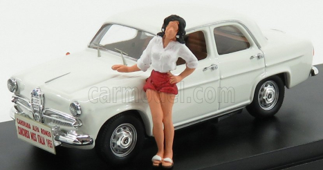 Rio-models Alfa romeo Giulietta Concorso Miss Italia 1955 s obrázkom 1:43 biela