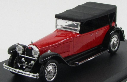 Rio-models Bugatti Type 41 Royale Torpedo Cabriolet Uzavretý 1927 1:43 Červená čierna