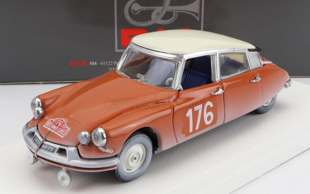 Rio-models Citroen Id19 N 176 Víťaz Rally Montecarlo 1959 P.coltelloni - P.alexandre 1:43 Červená