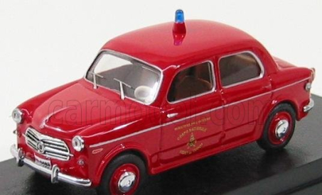 Rio-models Fiat 1100/103 T.v. Vigili Del Fuoco 1955 - Hasičské auto 1:43 Červená