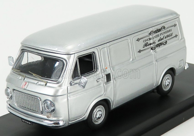 Rio-models Fiat 238 Van Onoranze Funebri Rossi 1972 - pohrebný voz - Carro Funebre - Funeral Car 1:43 Silver Grey