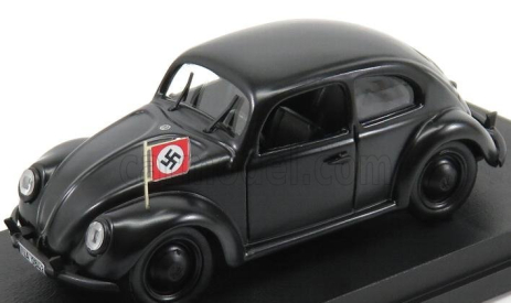 Rio-models Volkswagen Beetle Maggiolino Ss Gestapo 1945 Police Military 1:43 Black