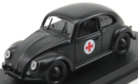 Rio-models Volkswagen Beetle Vojenská sanitka 1943 1:43 čierna