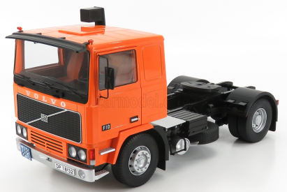 Road-kings Volvo F10 Turbo 6 Tractor Truck 2-assi With Decal Set 1977 1:18 Orange Black