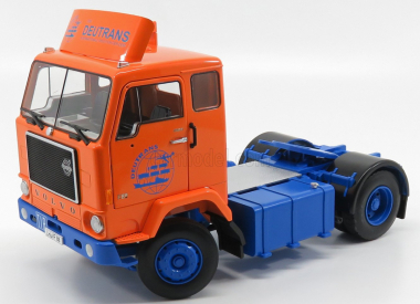 Road-kings Volvo F88 ťahač Transporty Deutrans 1965 1:18 oranžová modrá