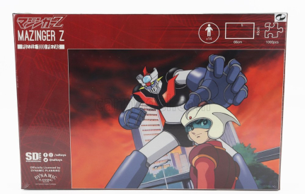 Robot Puzzle Mazinga Z Koji Robot - cm. 66.0 X 45.0 - 1000 Pezzi - 1000 dielikov Rôzne