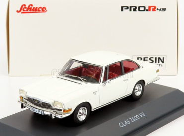 Schuco Glas 2600 V8 1966 1:43 Biela