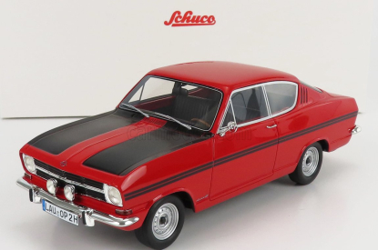 Schuco Opel Kadett B Rally Coupe 1966 1:18 Červená čierna