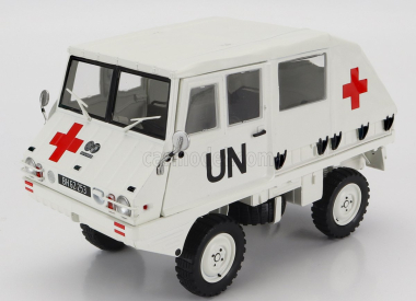 Schuco Steyr-puch Haflinger Un Ambulance 1975 1:18 Biela