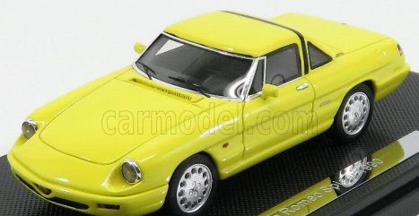 Silas Alfa romeo Spider Hard-top 1990 4ª Ed Ultima Serie - The Last 1:43 Giallo Ginestra - Yellow