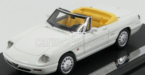 Silas Alfa romeo Spider Open 1990 4ª Ed Ultima Serie - The Last 1:43 Bianco Freddo - White