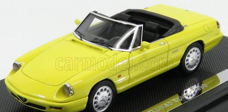 Silas Alfa romeo Spider Open 1990 4ª Ed Ultima Serie - The Last 1:43 Giallo Ginestra - Yellow