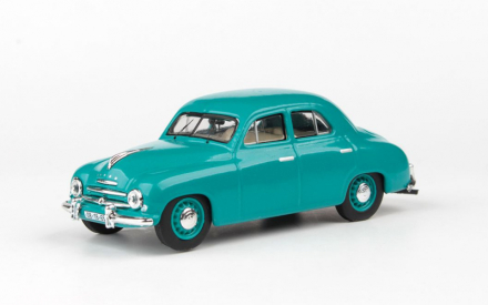 Abrex Škoda 1201 (1956) 1:43 – tyrkysová stredná