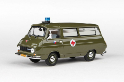 Abrex Škoda 1203 (1974) 1:43 – vojenská sanitka