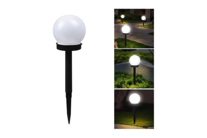 Solar Garden Ball LED Light (3 ks) (vr. aku)