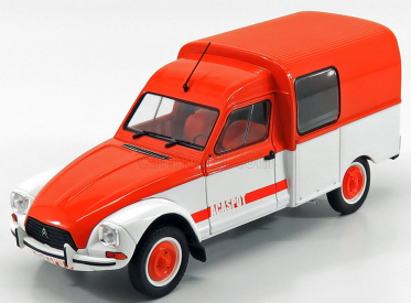 Solido Citroen Acadiane Van Acaspot 1984 1:18 oranžová biela