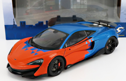 Solido Mclaren 600lt F1 Team Tribute Livery 2019 1:18 Oranžová modrá