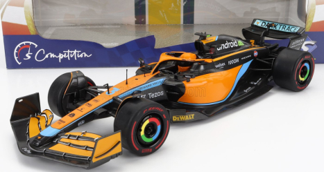 Solido Mclaren F1 Mcl36 Mercedes Team Mclaren N 3 Australian GP 2022 Daniel Ricciardo 1:18 Oranžová svetlo modrá