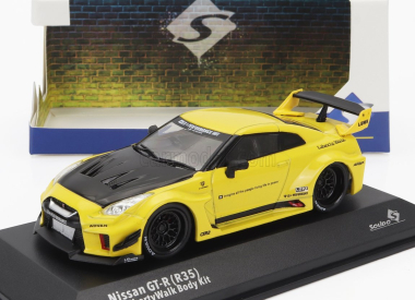 Solido Nissan Gt-r (r35) Lb Works Silhouette Coupe 2019 1:43 žltá čierna