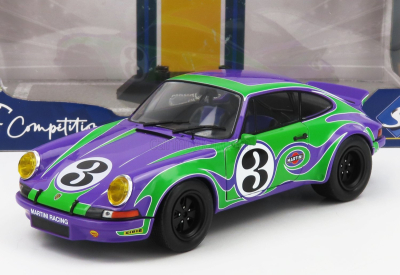 Solido Porsche 911 Rsr Coupe N 3 Happy Tribute 1973 1:18 Purple Green