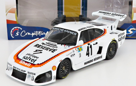 Solido Porsche 935 K3 Team Porsche Kremer Racing N 41 Winner 24h Le Mans 1979 K.ludwig - B.whittington - D.whittington 1:18 Biela