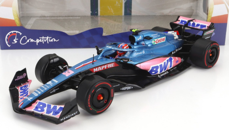 Solido Renault F1 A522 Team Alpine Bwt N 31 Australian Gp 2022 Esteban Ocon 1:18 Modrá Ružová