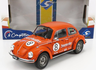 Solido Volkswagen Beetle 1303 N 8 Jaegermeister Tribute 1974 1:18 oranžový