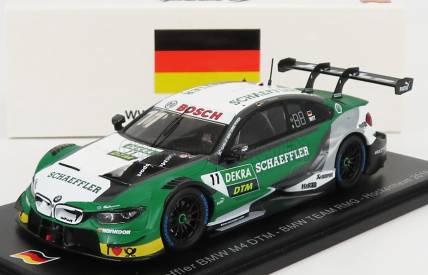 Spark-model BMW radu 4 M4 Schaeffler Team Rmg N 11 Hockenheim Dtm 2019 M.wittmann 1:43 Zelená Biela