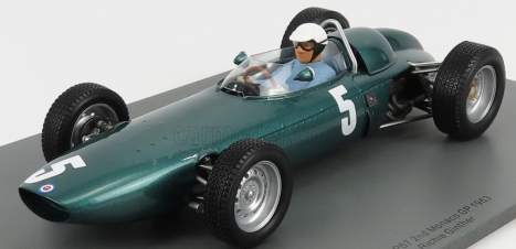 Spark-model BRM F1 N 5 Monaco Gp 1963 R.ginther 1:18 Green Met