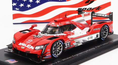 Spark-model Cadillac Dpi-v.r 5.5l V8 Team Whelen Engineering N 31 12h Sebring 2021 F.nasr - M.conway - P.derani 1:43 Červená Biela