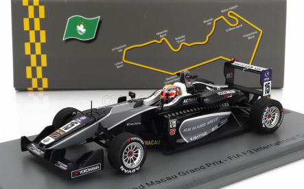 Spark-model Dallara F3 Team Van Amersfoort Racing N 15 2nd Macau Gp International Cup 2015 Charles Leclerc 1:43 Black