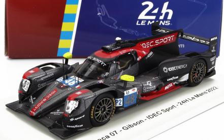 Spark-model Oreca Gibson 07 Gk428 4.2l V8 Team Idec Sport N 48 24h Le Mans 2022 P.lafargue - P.l.chatin - P.pilet 1:43 Black Red