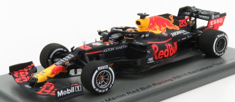 Spark-model Red bull F1 Rb16 Honda Team Aston Martin N 23 Test 2020 A.albon 1:43 Matná modrá červená žltá