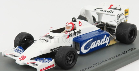 Spark-model Toleman F1 Tg184 Hart Turbo N 20 Monaco Gp 1984 J.cecotto 1:43 White Blue