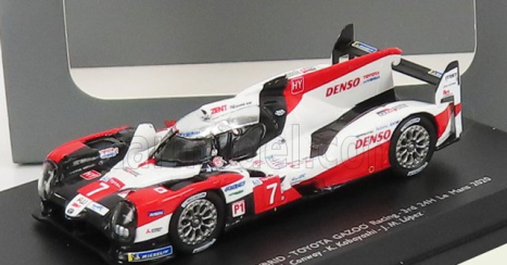 Spark-model Toyota Ts050 2.4l Hybrid Turbo V6 Team Toyota Gazoo Racing N 7 3. 24h Le Mans 2020 M.conway - K.kobayashi - J.m.lopez 1:87 Červená biela