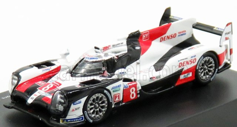 Spark-model Toyota Ts050 Hybrid Team Toyota Gazoo Racing N 8 Winner 24h Le Mans 2019 S.buemi - K.nakajima - F.alonso 1:87 Biela červená čierna