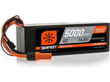 Spektrum Smart LiPo 14,8V 5000mAh 100C HC IC5