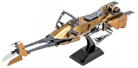 Oceľová stavebnica Star Wars Speeder Bike