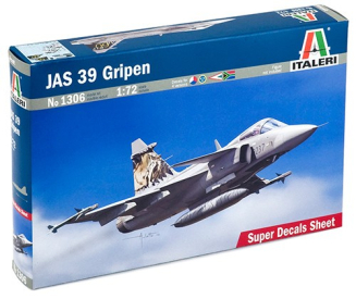 Stavebnica lietadla 1306 - JAS 39 GRIPEN (1:72)