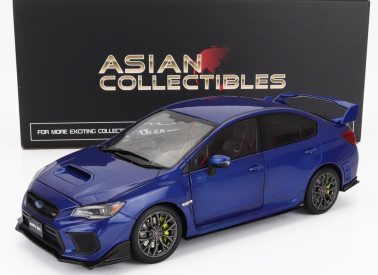 Sun-star Subaru Impreza Sti (s207) Custom Version 2018 1:18 Blue Met