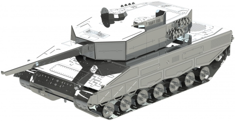 Oceľová stavebnica tank Leopard 2